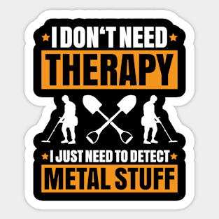 Detectorist Metal Detecting Metal Detector Sticker